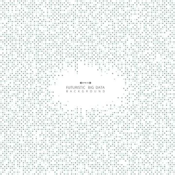 Abstract big data blue square pattern grid futuristic digital background. Illustrazione stock