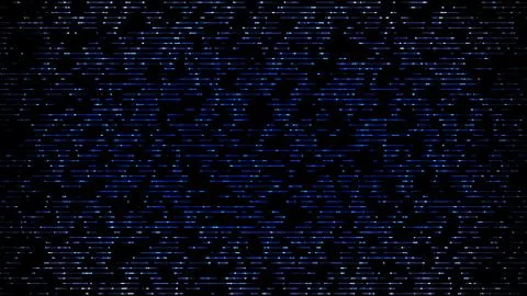 Abstract big data visualization. Blue flow of data as numbers strings. Inform Stock Illustration