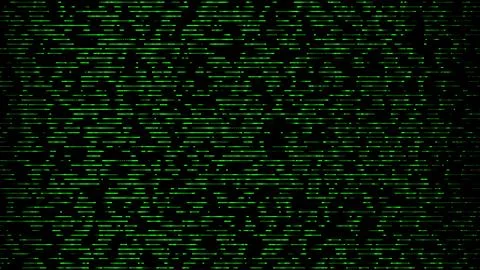 Abstract big data visualization. Green flow of data as numbers strings. Inf.. 스톡 일러스트