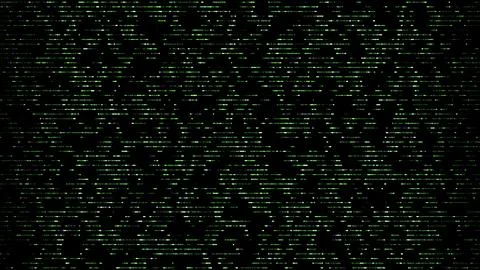 Abstract big data visualization. Green flow of data as numbers strings. Inf.. 스톡 일러스트