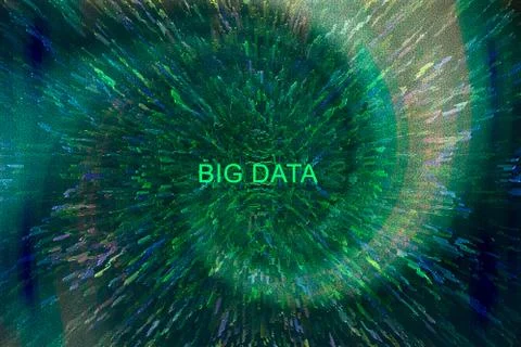 Abstract bigdata background. Big data illustration digital information. data Illustrazione stock