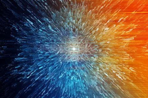 Abstract bigdata background. Big data illustration digital information. data Stock Illustration