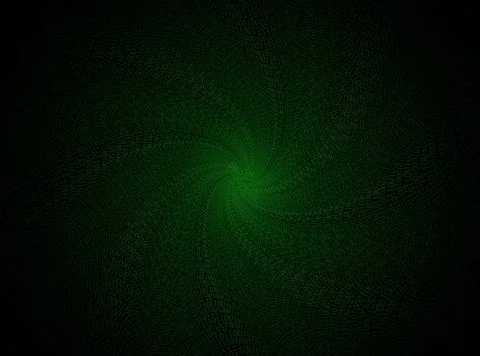 Abstract binary background in black and green Stock Illustration