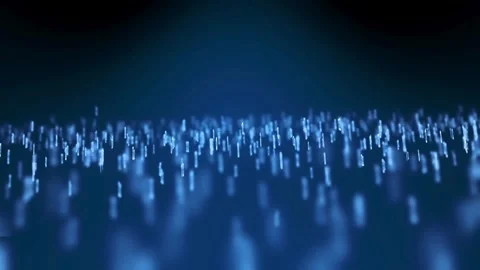 Abstract binary code animated background. Digital computer code. Stock Footage 334024301