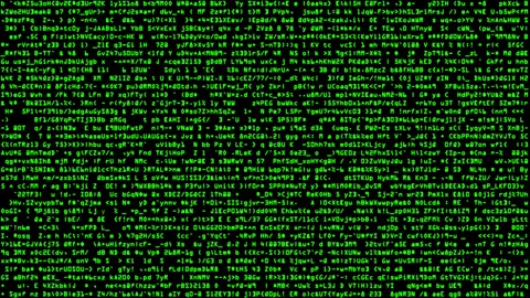 Abstract binary code background, big data, hacker code, and digital technology. Stock-Footage 276422550