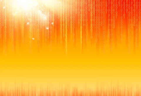 Abstract binary code background. イラスト素材