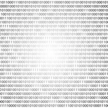 Abstract binary code background , Vector Stock Illustration