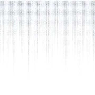 Abstract binary code background , Vector イラスト素材
