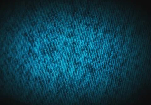 Abstract binary code on computer screen as technology background Stock Photos