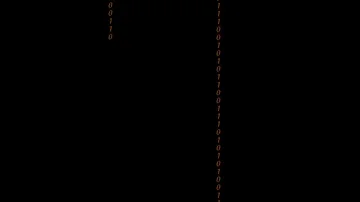 Abstract Binary Digital Code in color Stock Footage 85569890