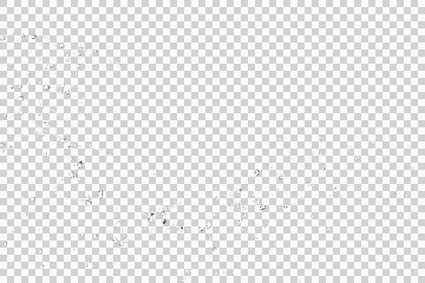 Abstract binary image, white pixelated outlines form an organic Stock Photos