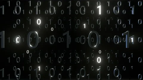Abstract Binary Number Technology Background 스톡 동영상 170850023