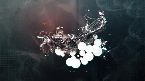 Abstract biotechnology background. Stock-Illustration