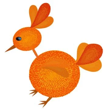 Abstract bird. Stock Illustration