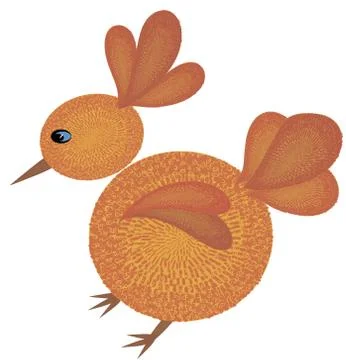 Abstract bird. Stock Illustration