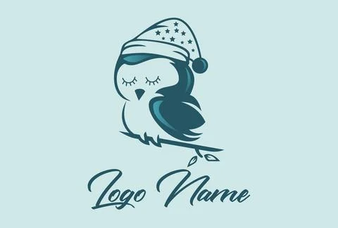 Abstract bird logo design concept	 Stock Illustration