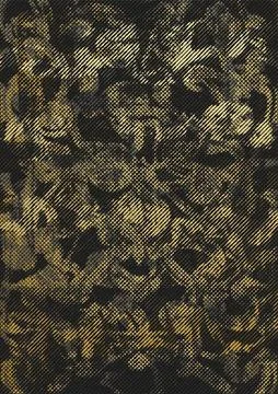 Abstract Black and Gold  background.  Retro Engraving Style. Vector Illustration Stock Illustration