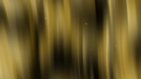 Abstract black and gold gradient background vertical lines and golden sparkles Video stock 287229210