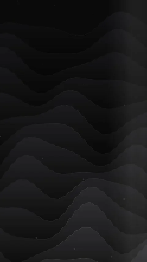 Abstract black and gray fluid wave background for motion graphics Stock Footage 345491410