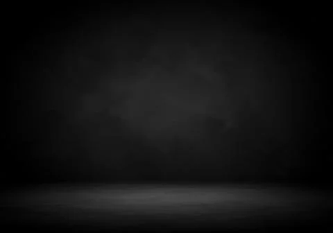 Abstract black and gray gradient background with subtle light and shadow ef.. Stock Illustration