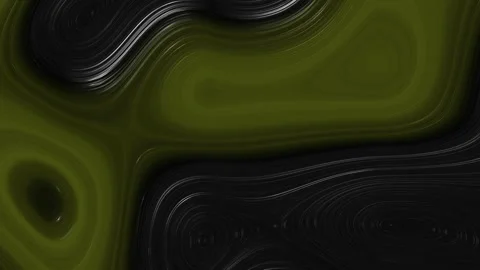 Abstract black and green design with swirling lines and shapes Video stock 292957981