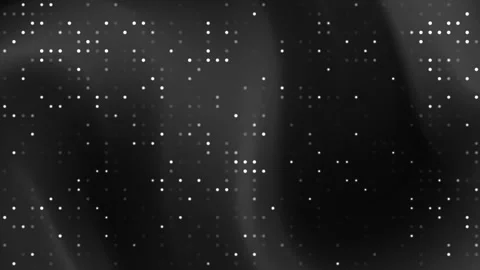Abstract black and grey gradient background with subtle digital particles Stock Footage 344917625