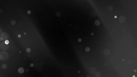 Abstract black and grey gradient background with floating soft light particles Stock Footage 344917671