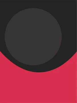 Abstract black and red Illustrazione stock
