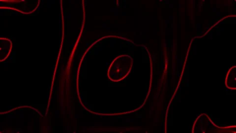 Abstract Black and Red Light Flow Digital Artwork for Modern Design 動画素材 337226838