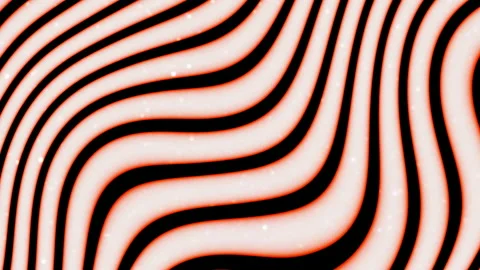 Abstract black and red zebra pattern design Stock Footage 200796243