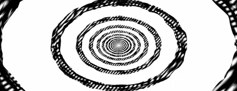 Abstract black and white animation Stock-Footage 245886701