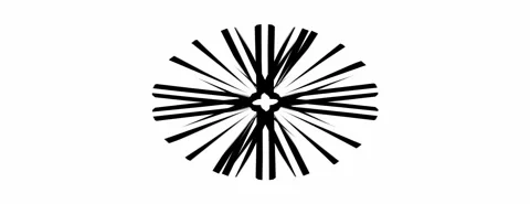 Abstract black and white animation Stock-Footage 245886754