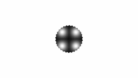 Abstract black and white animation Full-HD Stock-Footage 254545359