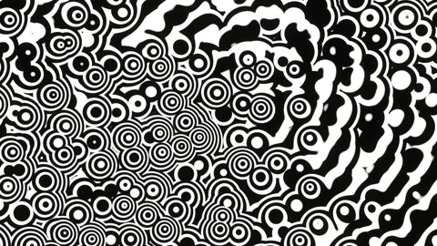 Abstract Black And White Background 9 Stock Footage 211841373