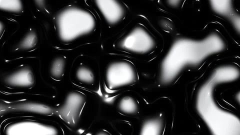 Abstract black and white background. Infinitely looped animation Stock Footage 223197316