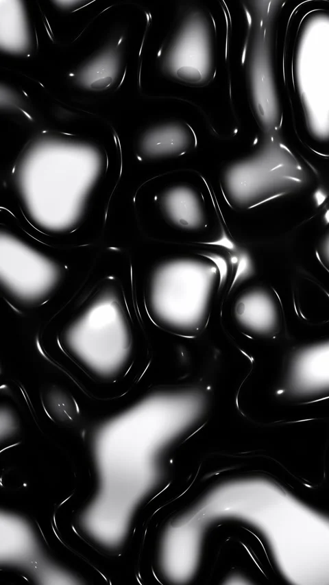 Abstract black and white background. Vertical looped video Stock Footage 229460158