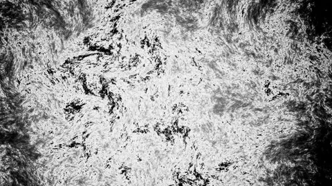 Abstract black and white background. Lava surface simulation. Stock Footage 285527301