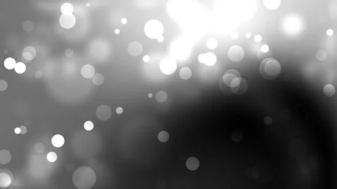 Abstract black and white background with bokeh. Stock Footage 315187815