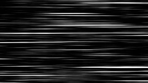 Abstract black and white background with fast moving horizontal speed lines Stock Footage 316307124