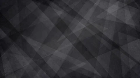 Abstract black and white background with random geometric triangle pattern. Illustrazione stock