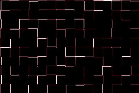 Abstract black and white background labyrinth Stock Illustration