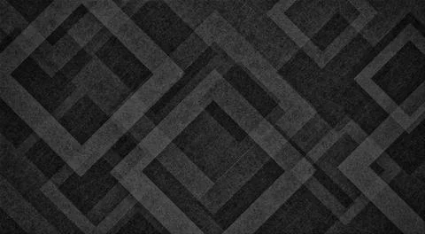 Abstract black and white background design with diamond or square shapes Stock Illustration