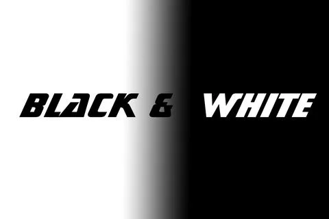 Abstract black and white background written black and white Stock Illustration