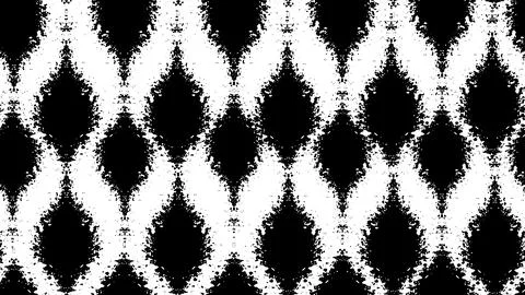 Abstract black and white background, seamless black pattern for design Stock Illustration