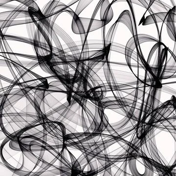 Abstract black and white background Abstract generated black and white pat... Stock Photos