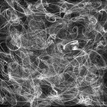 Abstract black and white background Abstract generated black and white pat... Foto stock