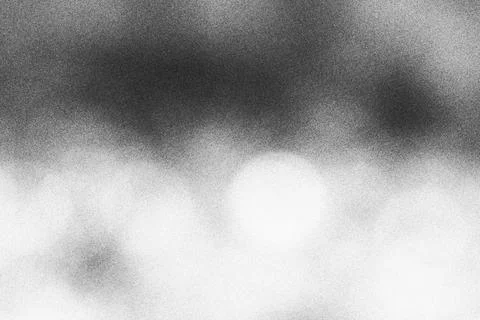 Abstract black and white background with soft glowing light bokeh effect Stock Photos