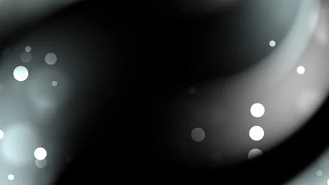 Abstract Black and White Bokeh Light Motion Background Loop Video stock 337944653