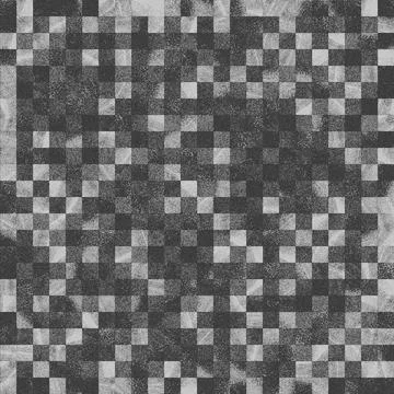 Abstract black and white checkered grunge pattern background Stock Illustration
