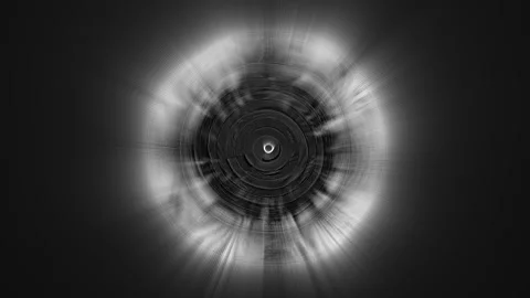 Abstract Black And White Circular Patterns 1 Stock Footage 150767605